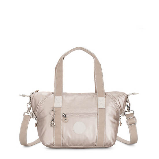 Kipling Art Mini Metallic Skuldertasker Beige | DK 1382ZU